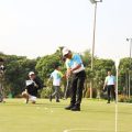 Kepala Dinas Pemuda dan Olahraga Kota Tangerang bersama pengurus PGI Kota Tangerang saat mematangkan persiapan Turnamen Golf Terbuka Piala Wali Kota Tangerang 2026 yang menawarkan total hadiah lebih dari Rp2,5 miliar.