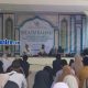 Pengasuh Pondok Pesantren Al Fathaniyah, KH Saifun Nawasi, menyampaikan tausiyah kepada para wali santri baru dalam agenda silaturrahim di Kota Serang, Sabtu-Minggu, 11-12 Juli 2026. (Redaksi Kilas Banten)