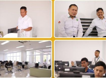 Ratusan calon mahasiswa mengikuti ujian PCMB 2026 berbasis Computer Based Test (CBT) di laboratorium komputer UIN Sultan Maulana Hasanuddin Banten sebagai bagian dari proses seleksi penerimaan mahasiswa baru.