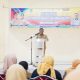 Peserta pelatihan tata boga mengikuti praktik memasak di SMKN 3 Kota Tangerang sebagai bagian dari program pemberdayaan ekonomi yang digagas Pemerintah Kota Tangerang.