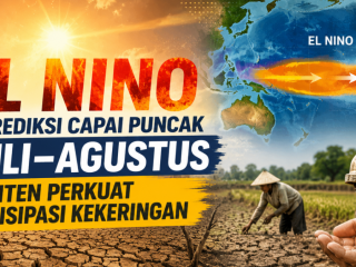 Puncak El Nino Mengancam Juli–Agustus 2026, Banten Siaga Hadapi Kekeringan Ekstrem, Krisis Air Bersih Jadi Ancaman Nyata
