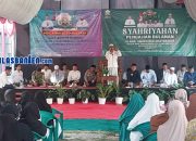 Ratusan jamaah menghadiri Syahriyahan Pengajian Bulanan MWCNU Kecamatan Cipocok Jaya di Pondok Pesantren Al-Ulya Al-Mubarok, Kelurahan Banjarsari, Kota Serang, Jumat, 10 Juli 2026. (Redaksi Kilas Banten)