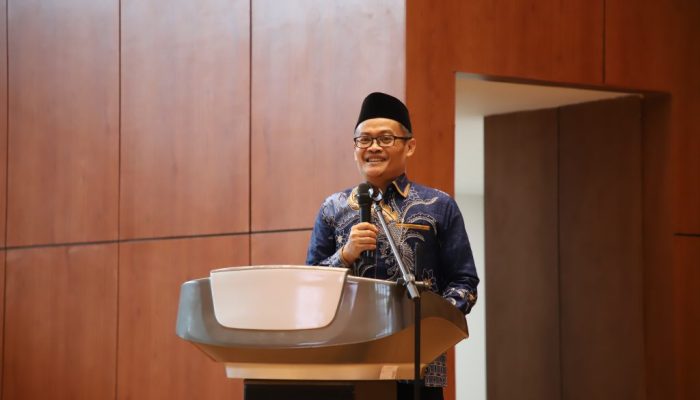 Rektor UIN SMH Banten Prof Muhammad Ishom saat membuka KKN Nusantara VI PTK se-Indonesia 2026 yang akan dilaksanakan di kawasan adat Baduy, Kabupaten Lebak.