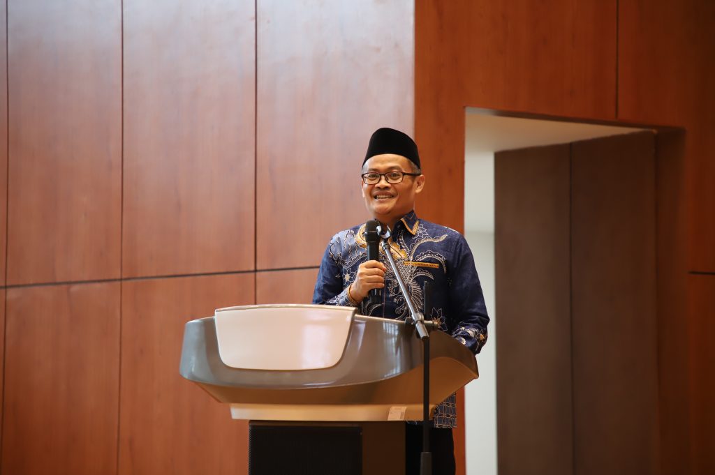 Rektor UIN SMH Banten Prof Muhammad Ishom saat membuka KKN Nusantara VI PTK se-Indonesia 2026 yang akan dilaksanakan di kawasan adat Baduy, Kabupaten Lebak.