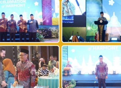 Rektor UIN SMH Banten Prof Muhammad Ishom menghadiri puncak Rukun Festival 2026 di Jakarta yang menghadirkan Menteri Agama Nasaruddin Umar sebagai pembicara utama mengenai pentingnya persatuan dalam keberagaman.