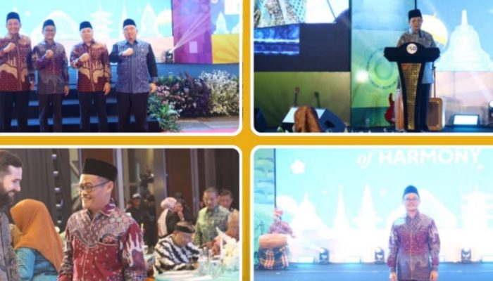 Rektor UIN SMH Banten Prof Muhammad Ishom menghadiri puncak Rukun Festival 2026 di Jakarta yang menghadirkan Menteri Agama Nasaruddin Umar sebagai pembicara utama mengenai pentingnya persatuan dalam keberagaman.
