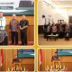 Rektor UIN SMH Banten Prof. Muhammad Ishom bersama jajaran Ditjen Badilag Mahkamah Agung RI usai penandatanganan nota kesepahaman untuk memperkuat pendidikan hukum dan pengembangan sumber daya manusia peradilan agama, Rabu, 8 Juli 2026