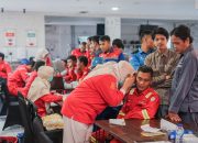 Gebrakan PLN Indonesia Power UBP Suralaya, Ratusan Tenaga Alih Daya Ikut Cek Kesehatan Gratis Demi Tingkatkan Produktivitas Kerja