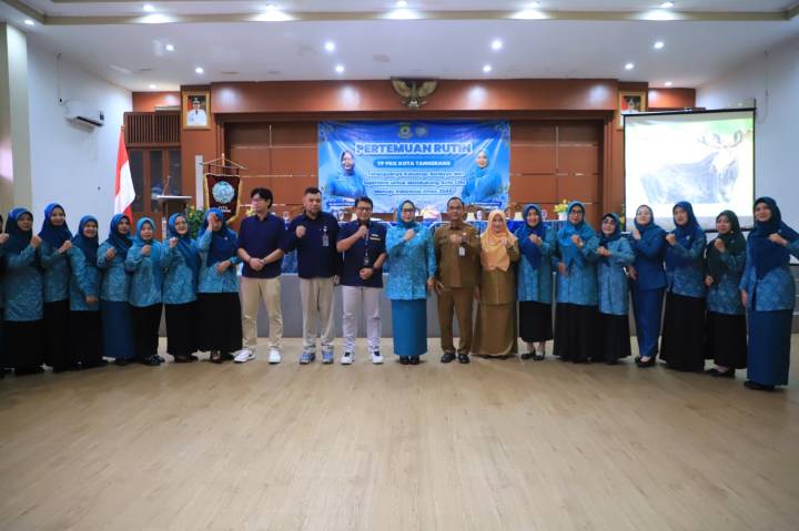 Sosialisasi Program Rumah Pangan Kita (RPK) yang digelar Pemkot Tangerang bersama BULOG di Gedung Nyimas Melati untuk mendorong kader PKK menjadi agen pangan murah.