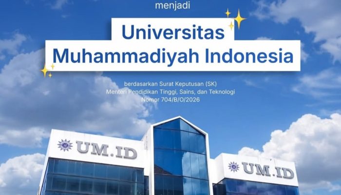 Transformasi UNISMA Bekasi menjadi Universitas Muhammadiyah Indonesia (UM.ID) menandai babak baru pengembangan pendidikan tinggi berbasis inovasi, teknologi, dan nilai-nilai Islam.