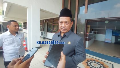 Wakil Bupati Serang Muhammad Najib Hamas memberikan penjelasan terkait munculnya kembali tagihan PBB lama sekaligus evaluasi objek pajak industri di Kabupaten Serang.