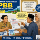 Warga Desa Walikukun menunjukkan dokumen tagihan Pajak Bumi dan Bangunan (PBB) yang kembali muncul meski desa mereka pernah menerima piagam pelunasan pajak dari Bupati Serang.