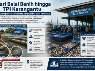 Dari Balai Benih hingga TPI Karangantu, Ini Strategi DKP3 Kota Serang Bangkitkan Sektor Perikanan