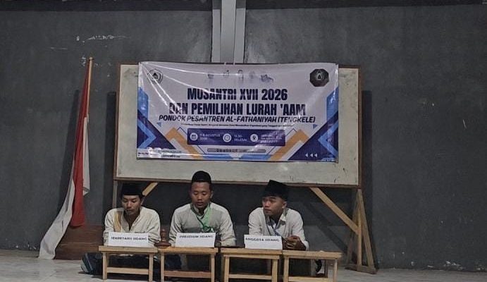 Agenda MUSANTRI XVII ORSAFAH di Gedung An-Nahdloh, menekankan pentingnya kepemimpinan santri yang berlandaskan akhlak Rasulullah SAW, Jumat, 7 Agustus 2026
