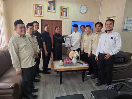 Jajaran BWI Kota Serang melakukan audiensi dengan Pengadilan Agama Serang untuk mengusulkan program isbat wakaf sebagai langkah memperkuat kepastian hukum dan perlindungan aset wakaf.