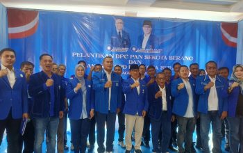 Wakil Ketua DPP PAN Yandri Susanto memberikan arahan kepada kader PAN Kota Serang untuk kembali membidik kursi wali kota.