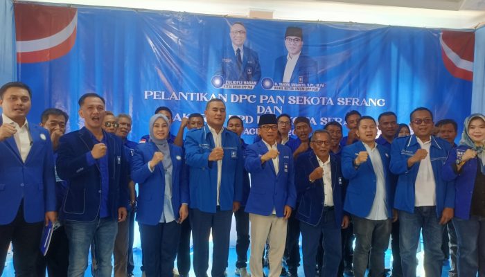 Wakil Ketua DPP PAN Yandri Susanto memberikan arahan kepada kader PAN Kota Serang untuk kembali membidik kursi wali kota.