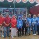 Ketua Demokrat Banten Iti Octavia Jayabaya mengikuti lomba balap karung bersama warga saat Pesta Rakyat HUT RI ke-81 di Kampung Turus, Kelurahan Penancangan, Kota Serang, Minggu, 23 Agustus 2026