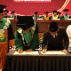 Menteri Desa dan Pembangunan Daerah Tertinggal Yandri Susanto memberikan orasi ilmiah pada Wisuda Sarjana ke-43 dan Pascasarjana ke-29 UIN Sultan Maulana Hasanuddin Banten di Kota Serang, Sabtu (8/8/2026).