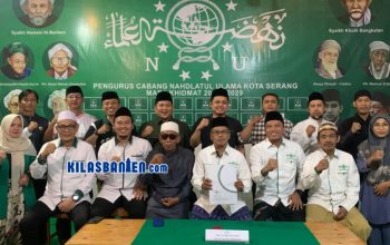 Pengurus Cabang Nahdlatul Ulama (PCNU) Kota Serang resmi mengirim 4 delegasi untuk mengikuti Muktamar Nahdlatul Ulama (NU) ke-35.