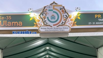 Suasana persiapan Muktamar ke-35 PBNU di Pesantren Bahrul Ulum Tambakberas, Jombang, Jawa Timur, yang menjadi lokasi pelaksanaan forum tertinggi Nahdlatul Ulama periode 2026.