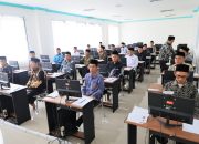 Berebut 5 Kursi Pimpinan, 23 Calon Bos Baznas Kota Serang Jalani Ujian CAT dan Makalah