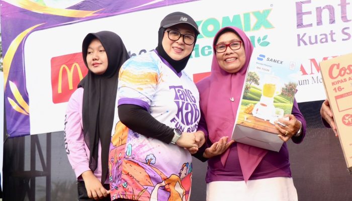 Cegah Tulang Keropos Sejak Dini, Wabup Tangerang Minta Warga Rutin Senam di Akhir Pekan