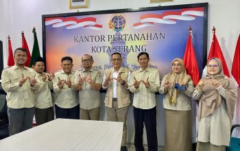 Aset Wakaf di Kota Serang Dikebut Bersertifikat, BWI dan Kantah Bersatu Cegah Sengketa Tanah