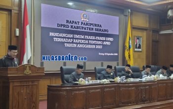 Fraksi PDIP Bongkar Sejumlah Catatan RAPBD Kabupaten Serang 2027, PAD Menurun hingga Belanja Modal Dipangkas