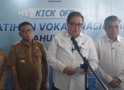 Airlangga Resmikan Pelatihan Vokasi Nasional 2026 di Banten, BBPVP Serang Siap Cetak 4.800 Tenaga Kerja Siap Pakai