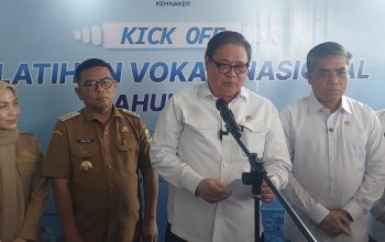 Airlangga Resmikan Pelatihan Vokasi Nasional 2026 di Banten, BBPVP Serang Siap Cetak 4.800 Tenaga Kerja Siap Pakai