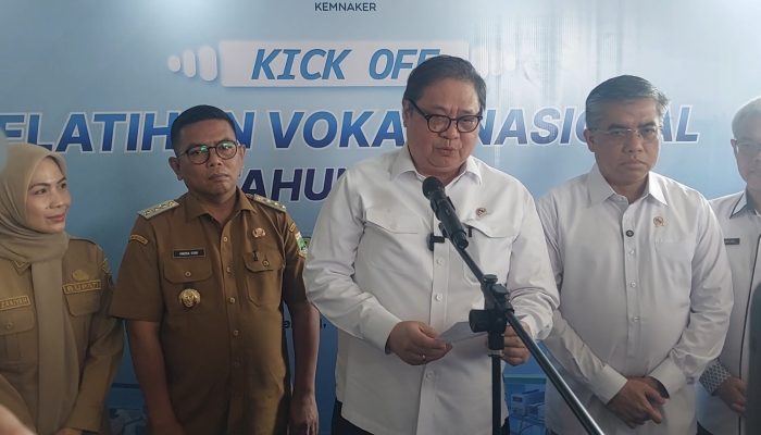 Airlangga Resmikan Pelatihan Vokasi Nasional 2026 di Banten, BBPVP Serang Siap Cetak 4.800 Tenaga Kerja Siap Pakai