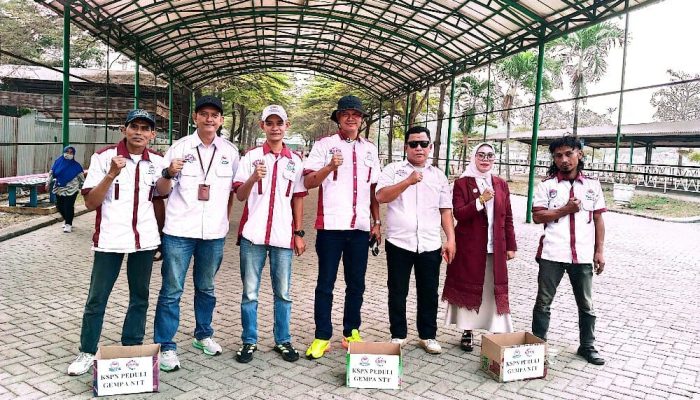 Luar Biasa, Karyawan PT Nikomas Gemilang Kompak Galang Dana Rp21,44 Juta untuk Korban Gempa NTT