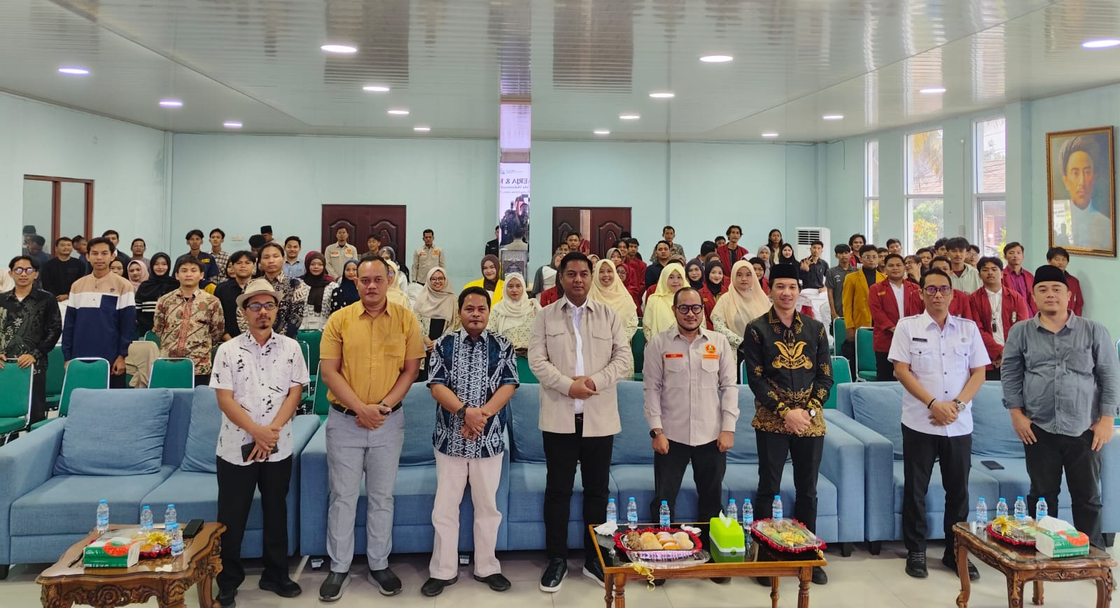 Suasana Rapat Kerja Daerah (Rakerda) PDPM Kota Serang yang dipadukan dengan diskusi publik bersama KPU RI di Gedung Dakwah PWM Banten, Rabu (30/9/2026).