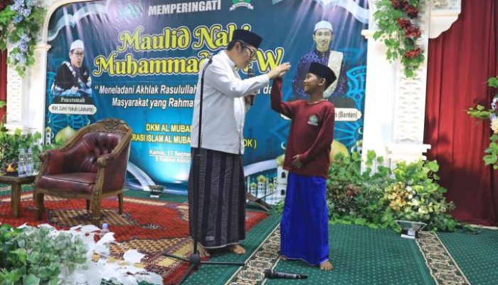 Maryono Ajak Generasi Muda Teladani Akhlak Rasulullah, Serukan Warga Bersatu Bangun Kota Tangerang