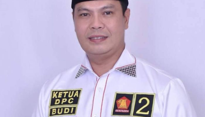 Budi Rustandi Kembali Dipercaya Prabowo Jadi Ketua Gerindra Kota Serang