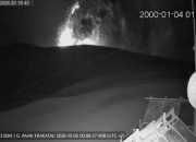 Terekam 4 Kali Letusan, Polda Banten Minta Warga Waspadai Aktivitas Gunung Anak Krakatau di Radius 2 Kilometer