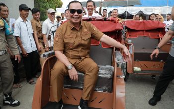 Wali Kota Serang Budi Rustandi Awasi Pelatihan 200 Penerima Bantuan Becak Listrik Prabowo