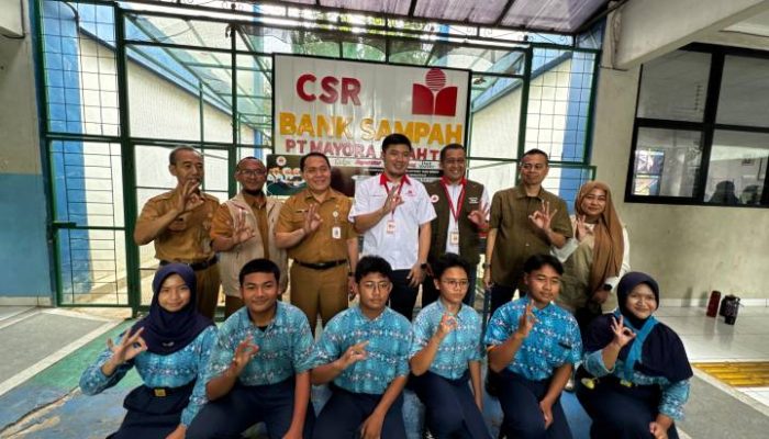 SMPN 26 Tangerang Gandeng PT Mayora Cetak Generasi Peduli Lingkungan, Siswa Diajak Pilah Sampah Sejak Dini