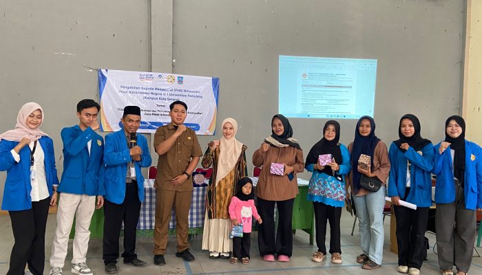 Mahasiswa UNPAM Kota Serang Gelar PKM di Desa Parigi, Ajak Warga Pahami Hak Pelayanan Publik