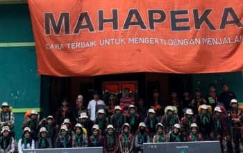 Sebanyak 26 calon anggota Mahapeka Banten mengikuti prosesi pelepasan Diklatsar Angkatan XXXVII di Kampus UIN Sultan Maulana Hasanuddin Banten, Kota Serang, Rabu (7/10/2026).