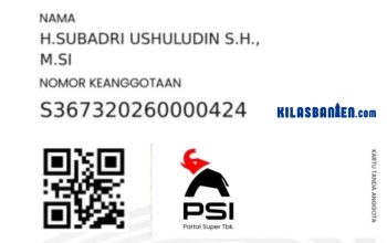 Kabar Gabung PSI, Eks Ketua DPW PPP Banten Diperingatkan, Jangan Lagi Pakai Atribut PPP atau Hadapi Jalur Hukum