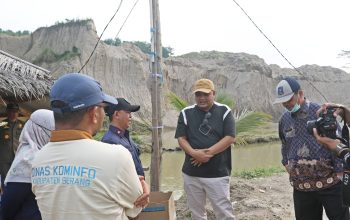 Tim Satgas Pengawasan Pertambangan bersama Dinas Lingkungan Hidup Kabupaten Serang melakukan inspeksi di lokasi tambang galian C di Kecamatan Pabuaran guna memastikan aktivitas pertambangan sesuai aturan dan menjaga kelestarian lingkungan.