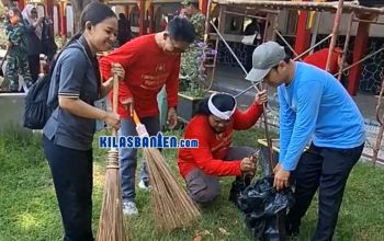 Toleransi Menggema di Kota Serang, Umat Lintas Agama Bersatu Bersihkan Vihara, FKUB: Harmoni Harus Jadi Budaya