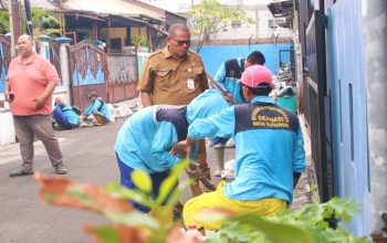 Kebut Normalisasi Saluran Air Larangan Selatan, Warga RT 04 dan DPUPR Tangerang Gotong Royong Antisipasi Genangan